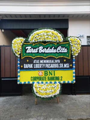 Papan Bunga Duka di Setia Janji