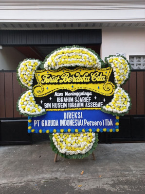 Papan Bunga Duka di Setia Janji