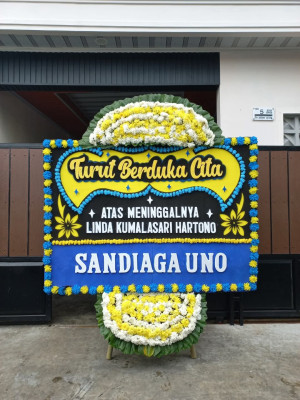 Papan Bunga Duka di Setia Janji