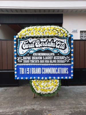 Papan Bunga Duka di Setia Janji